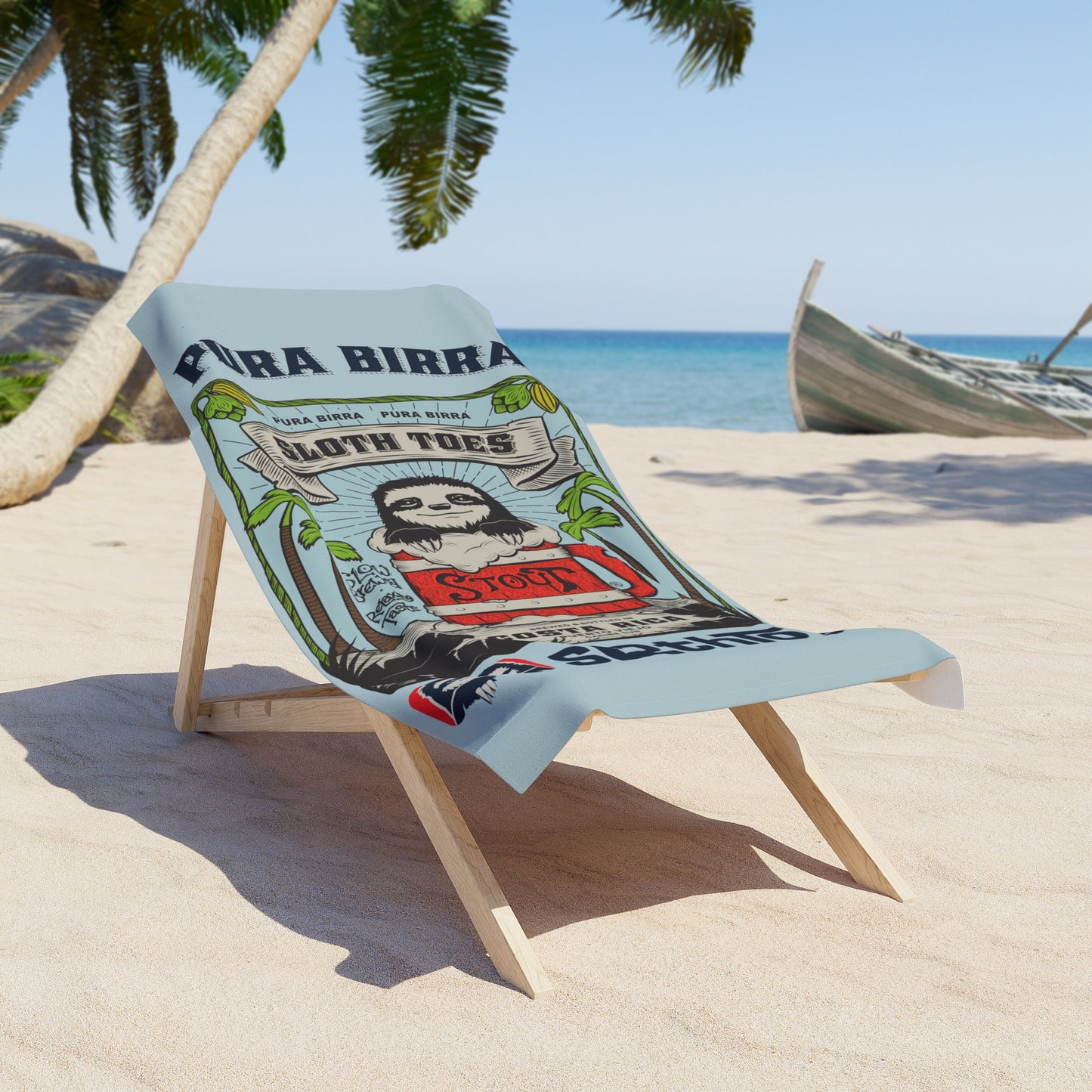 Pura Bira Beach Towel
