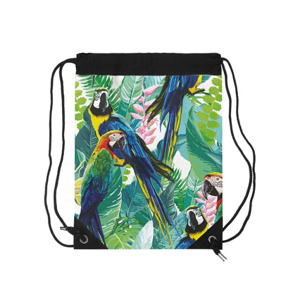 Surfer Sloth Drawstring Backpack
