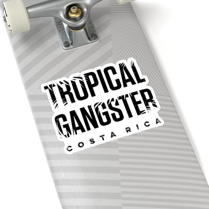 Tropical Gangster Die Cut Sticker
