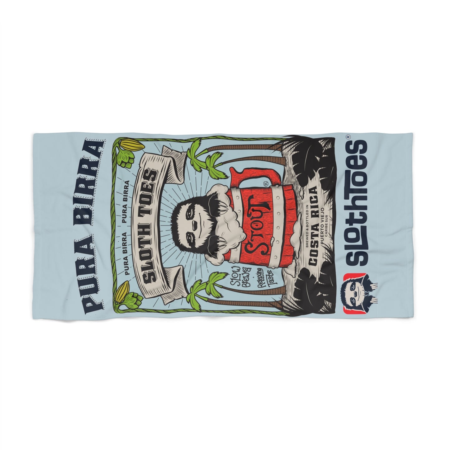 Pura Bira Beach Towel
