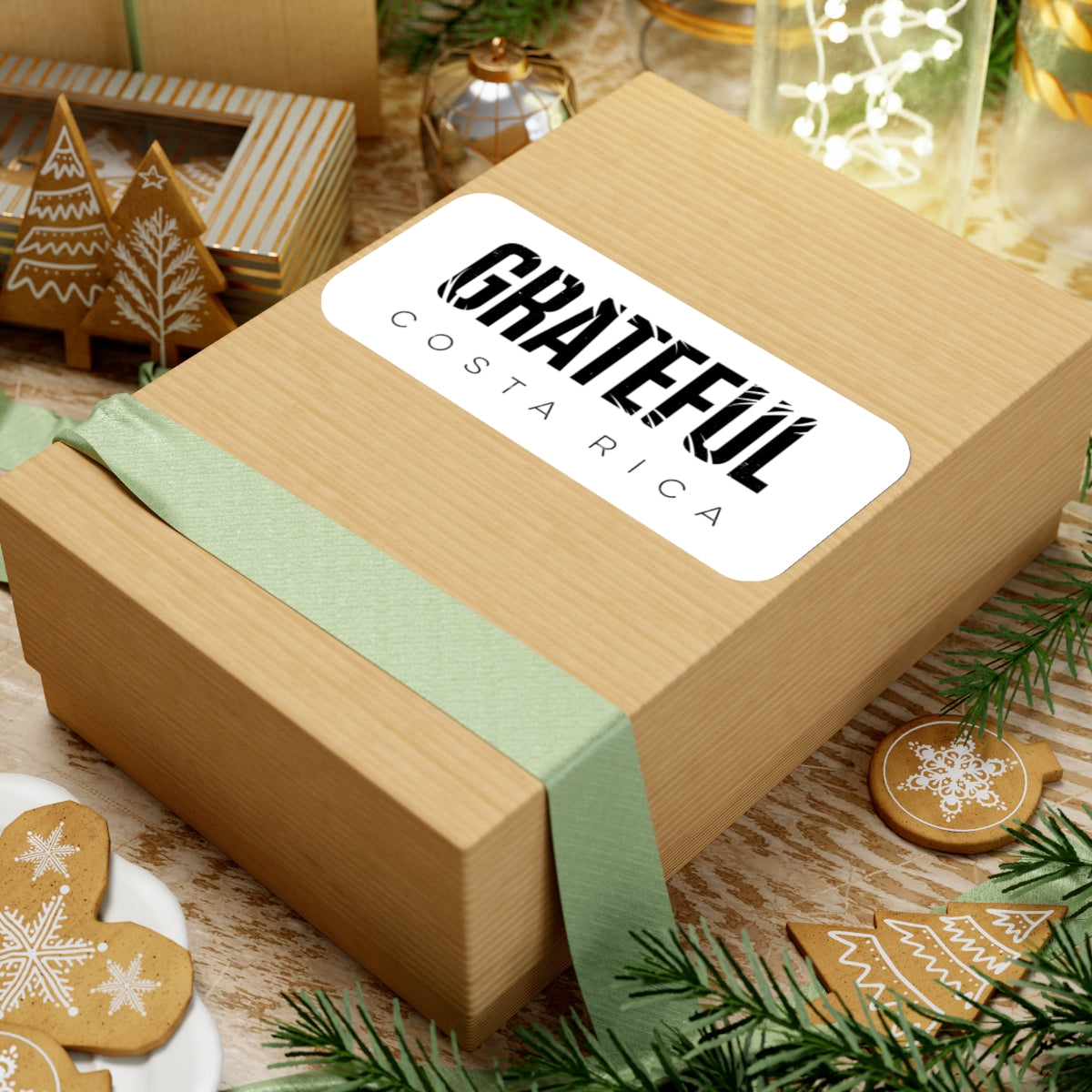 Grateful Die Cut Sticker