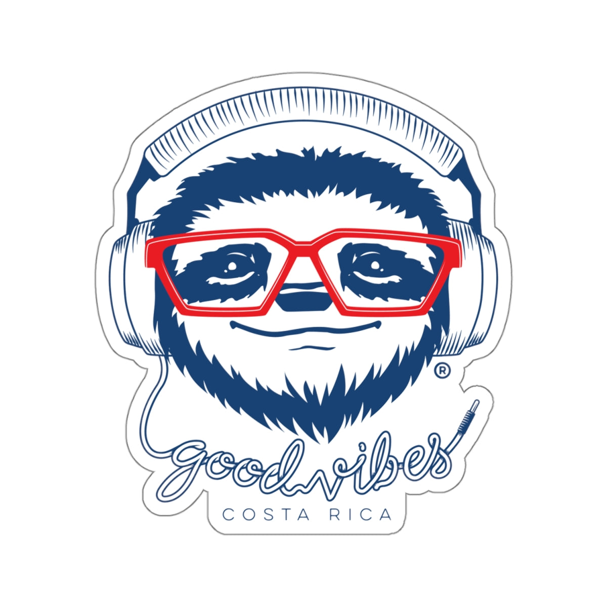 Good Vibes Die-Cut Sticker