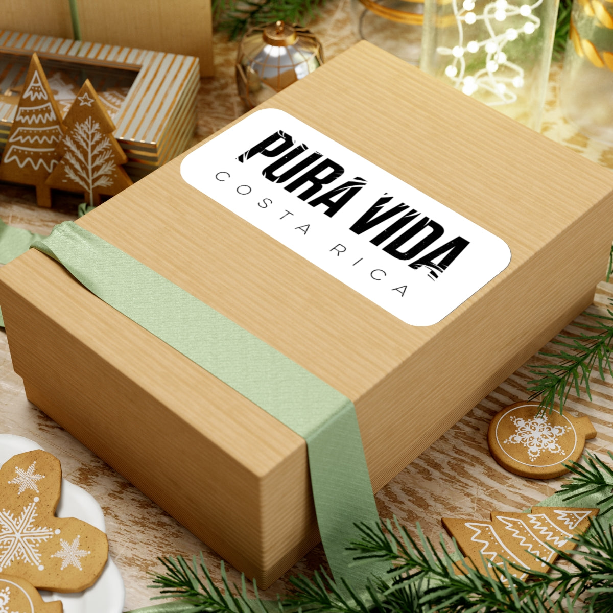 Pura Vida Die Cut Sticker