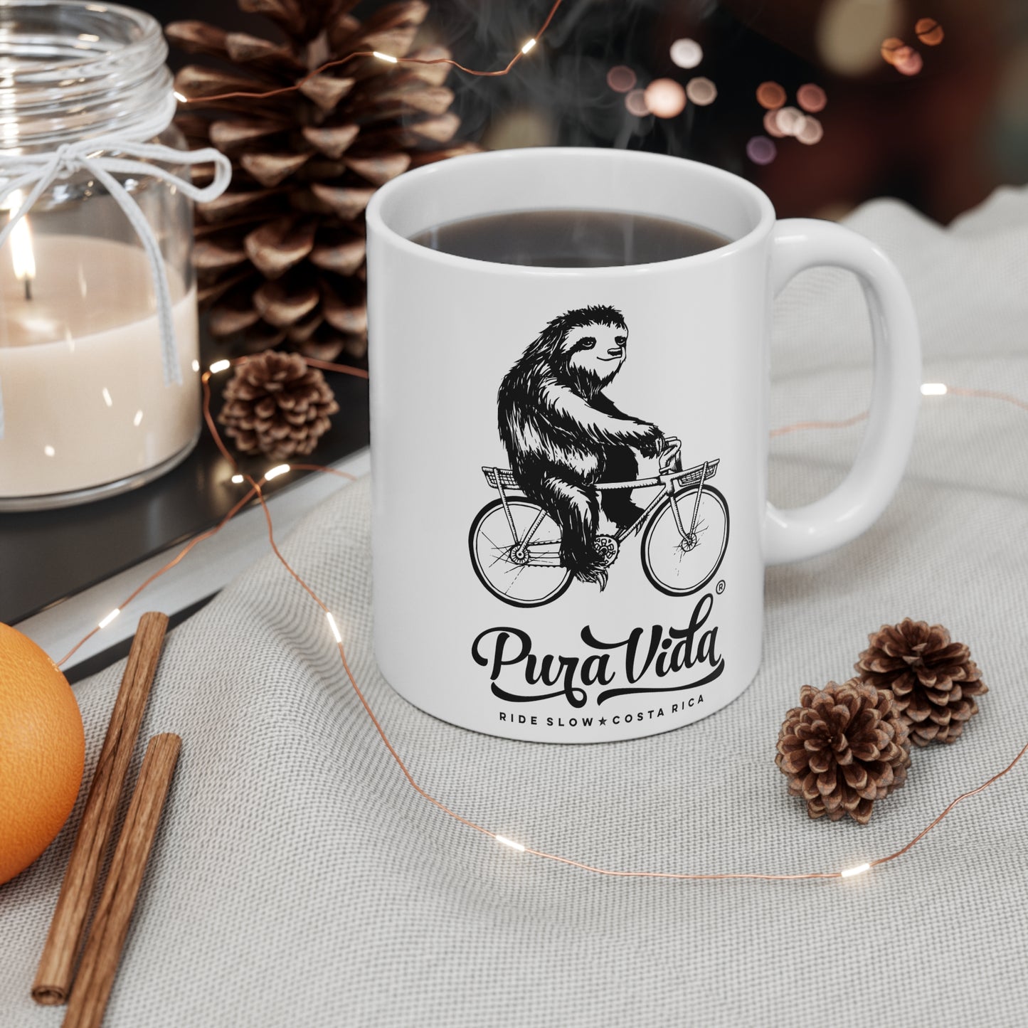 Ride Slow Ceramic Mug