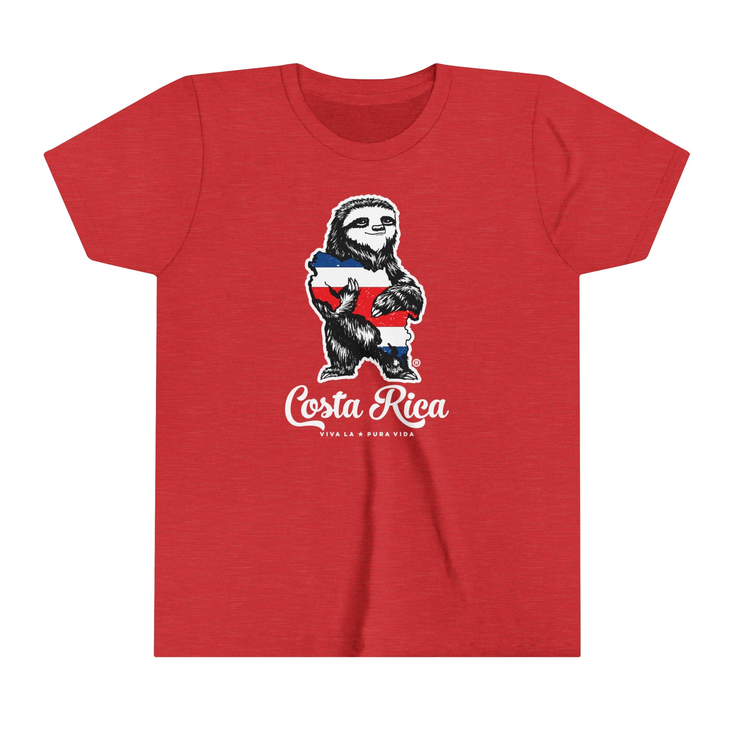 Costa Rica Sloth Youth Tee