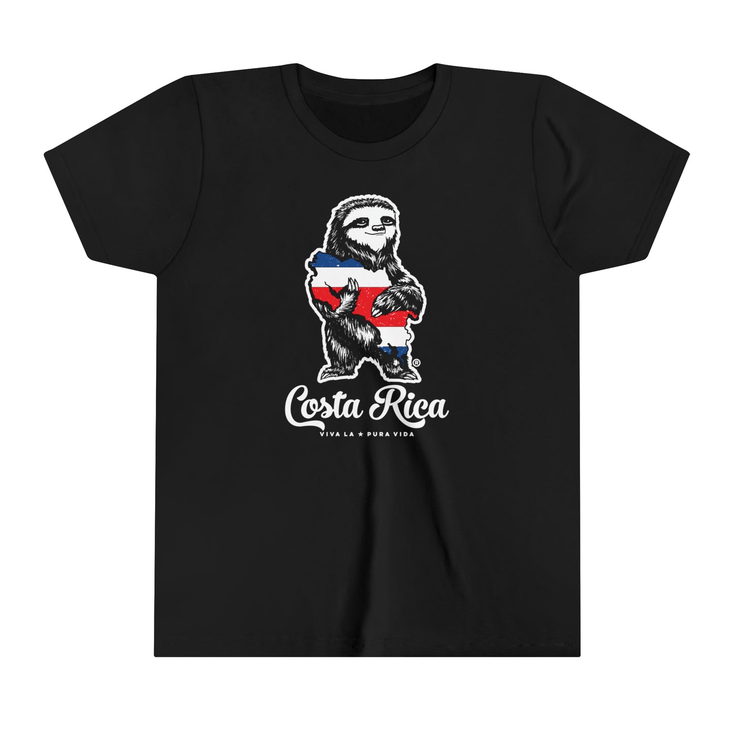 Costa Rica Sloth Youth Tee