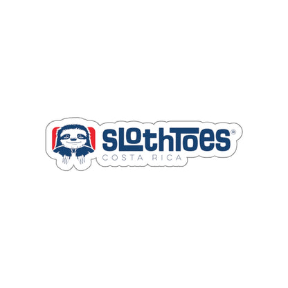 Sloth Toes Die-Cut Sticker - Wide