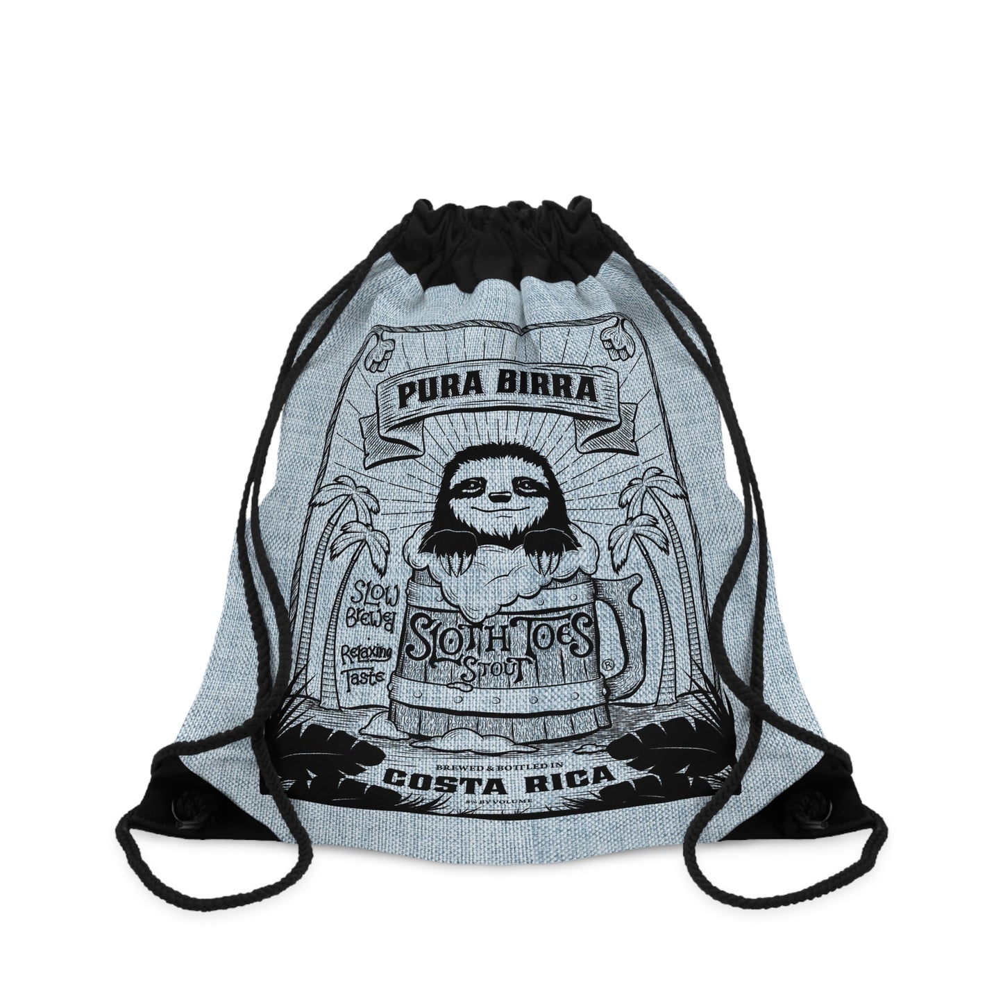 Purra Birra Drawstring Bag