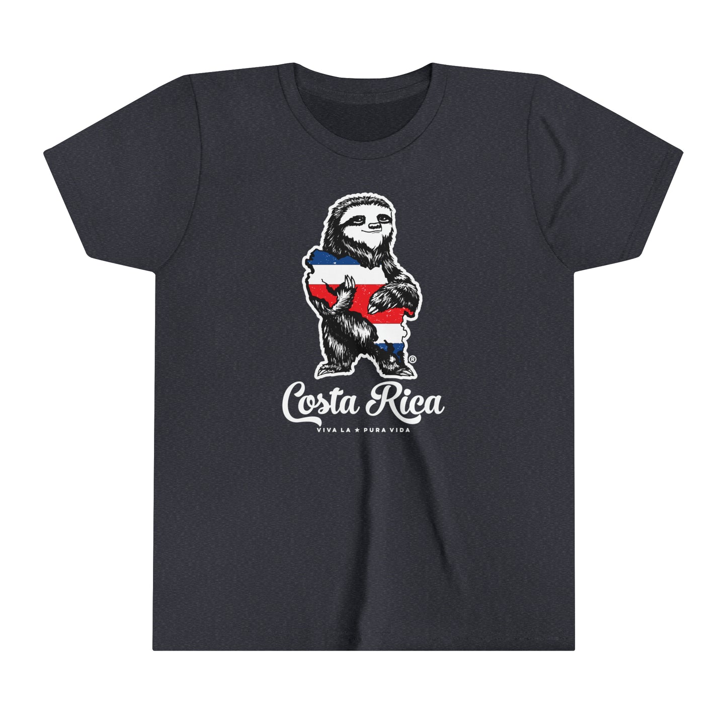 Costa Rica Sloth Youth Tee