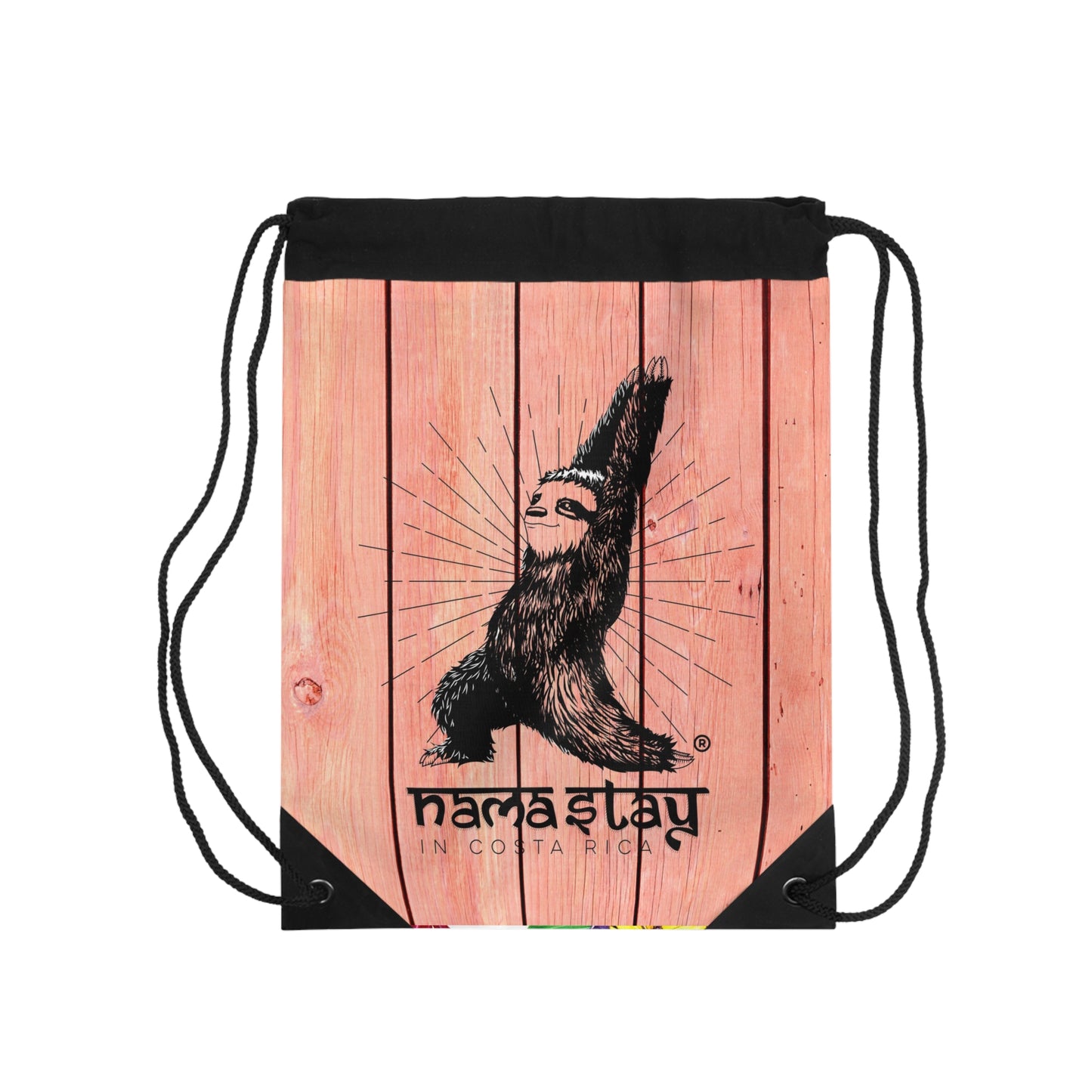 Nama stay in Costa Rica Drawstring Bag