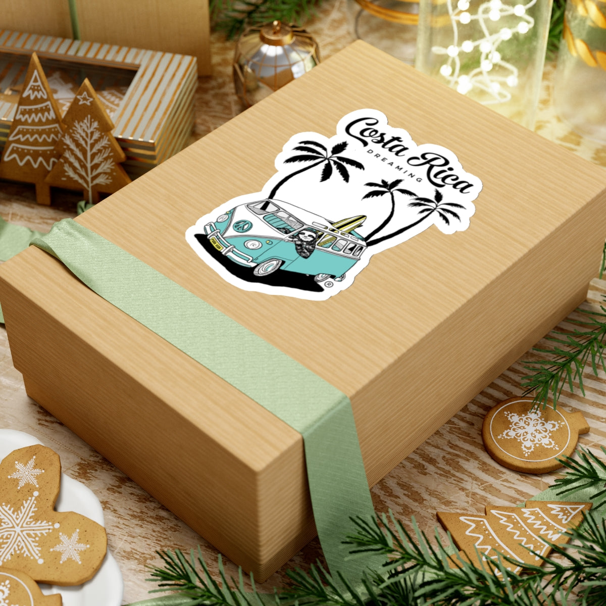 Costa Rica Dreaming Die Cut Sticker