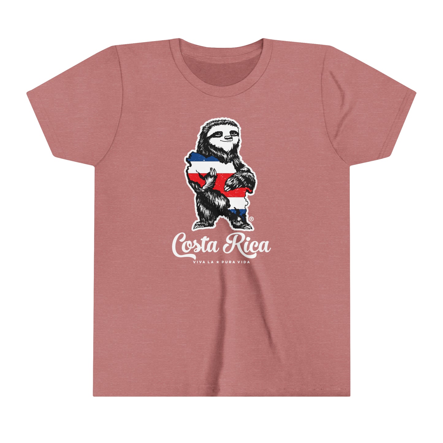 Costa Rica Sloth Youth Tee