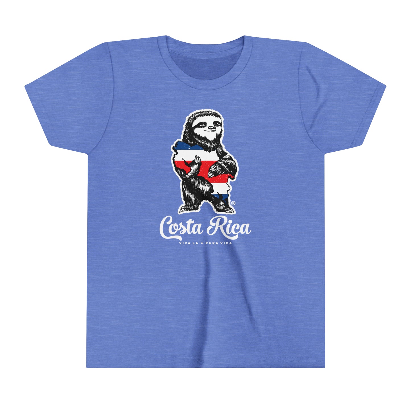 Costa Rica Sloth Youth Tee