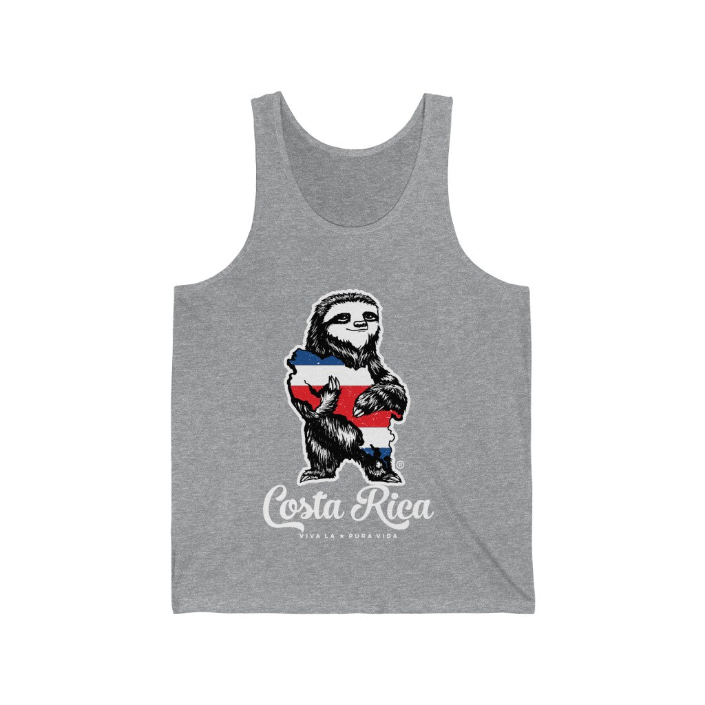 Costa Rica Sloth Jersey Tank