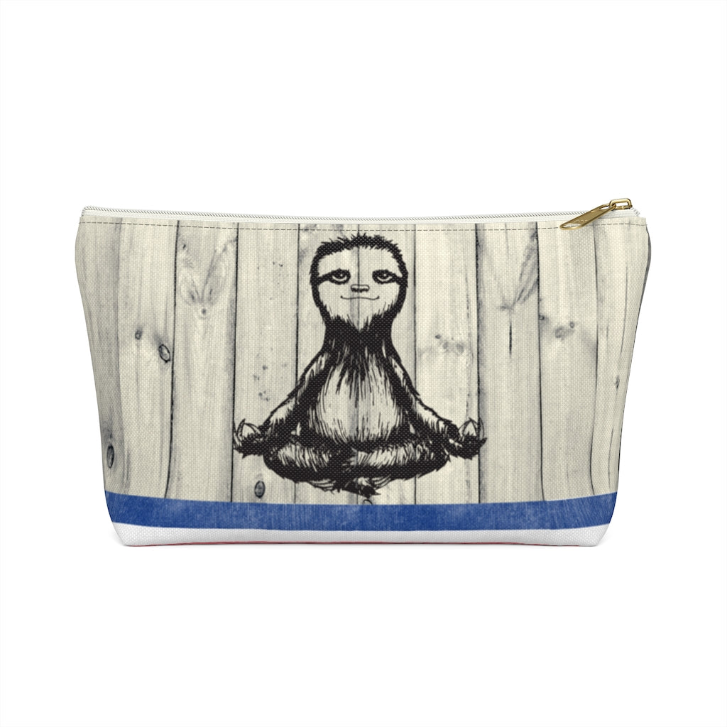 Costa Rican Flag Cosmetic bag