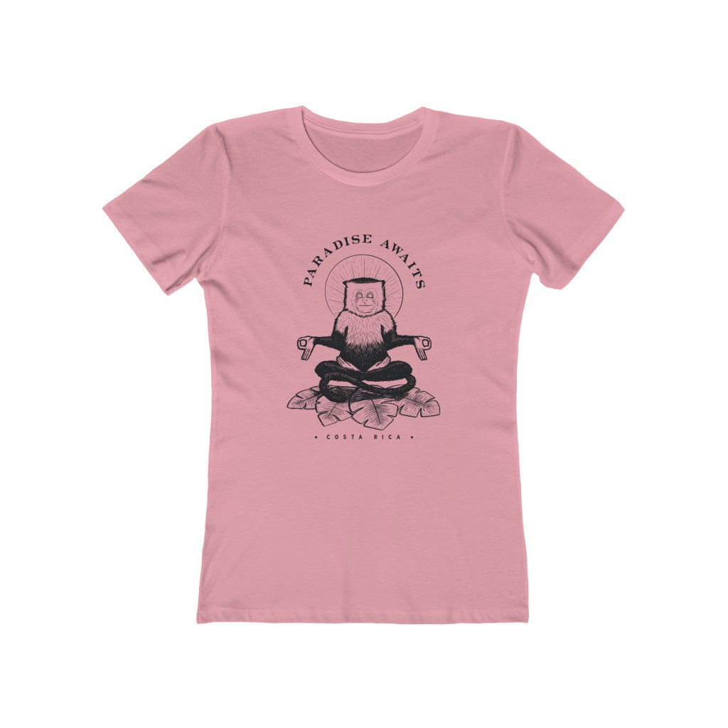 Paradise Awaits Women's The Boyfriend Tee