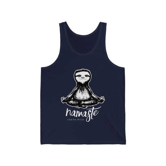 Namaste Sloth Jersey Tank