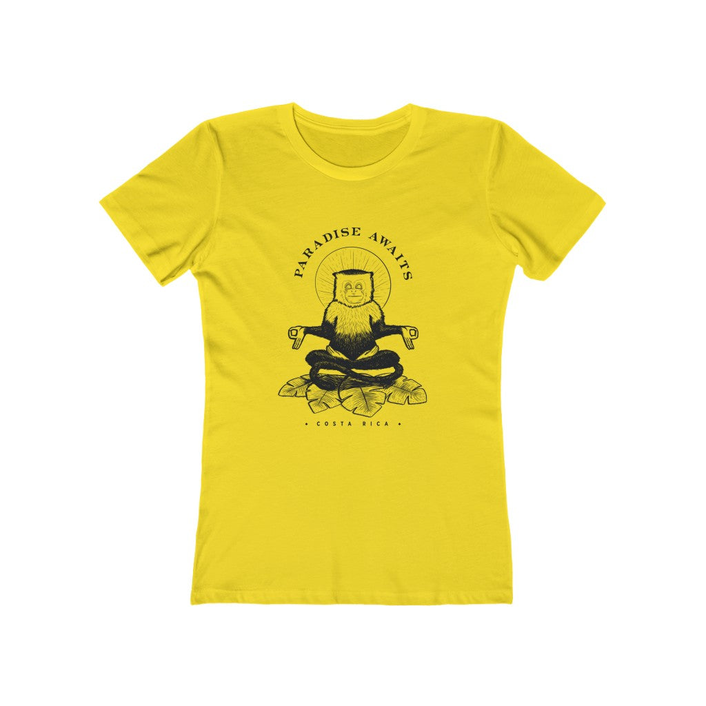 Paradise Awaits Women's The Boyfriend Tee