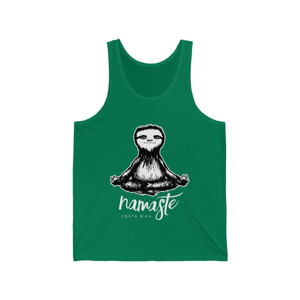Namaste Sloth Jersey Tank