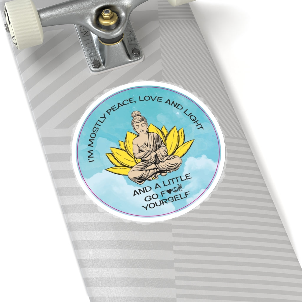 Mostly Light Die-Cut Sticker