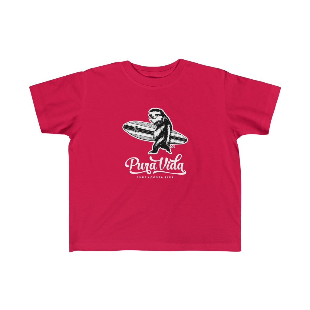 Surfing Sloth Kid's Jersey Tee