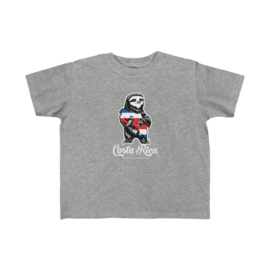 Costa Rica Sloth Kid's Jersey Tee