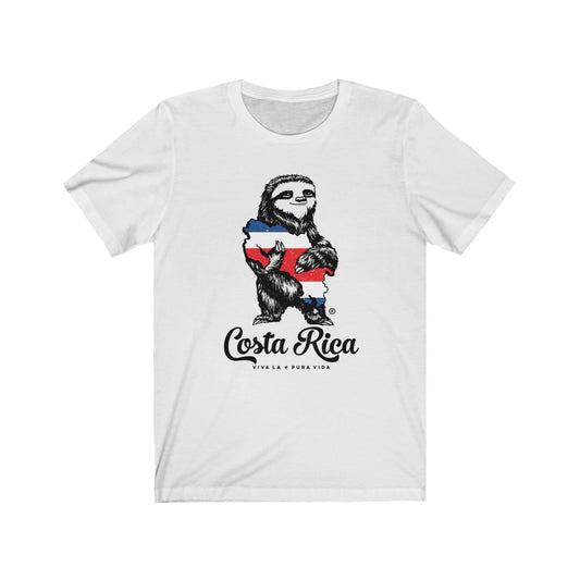 Costa Rica Sloth Short Sleeve Tee