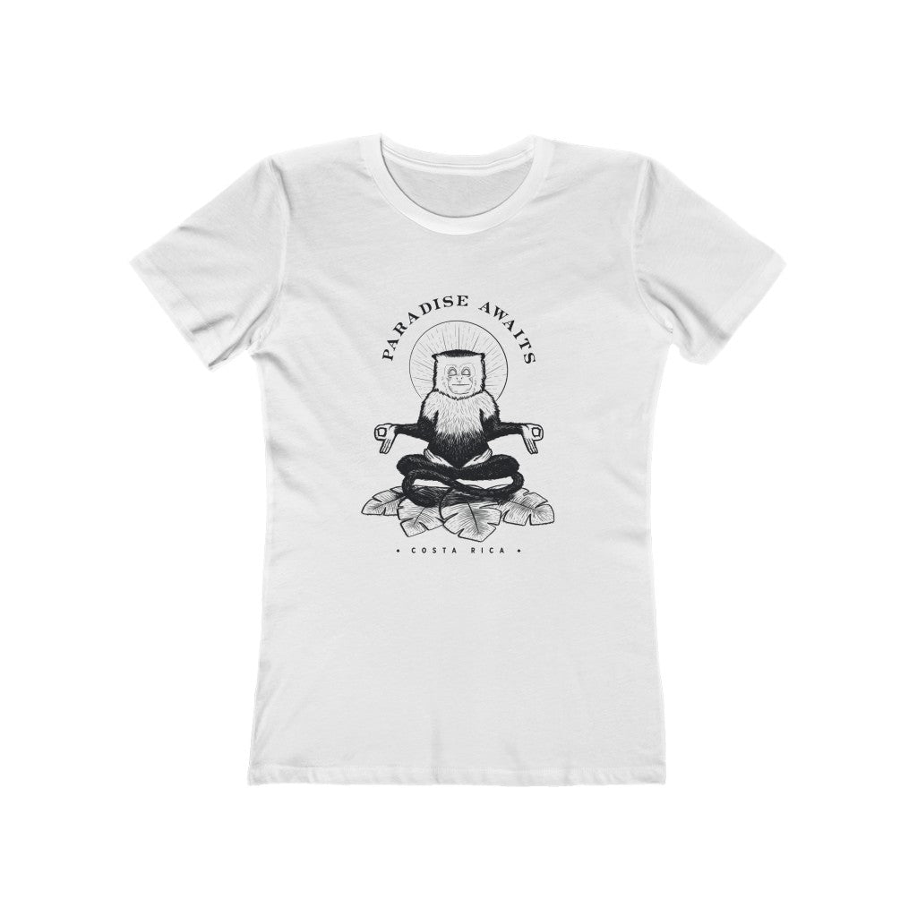 Paradise Awaits Women's The Boyfriend Tee