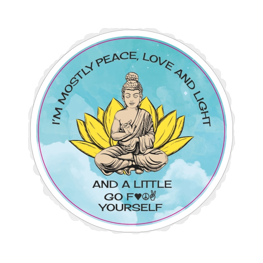Mostly Light Die-Cut Sticker