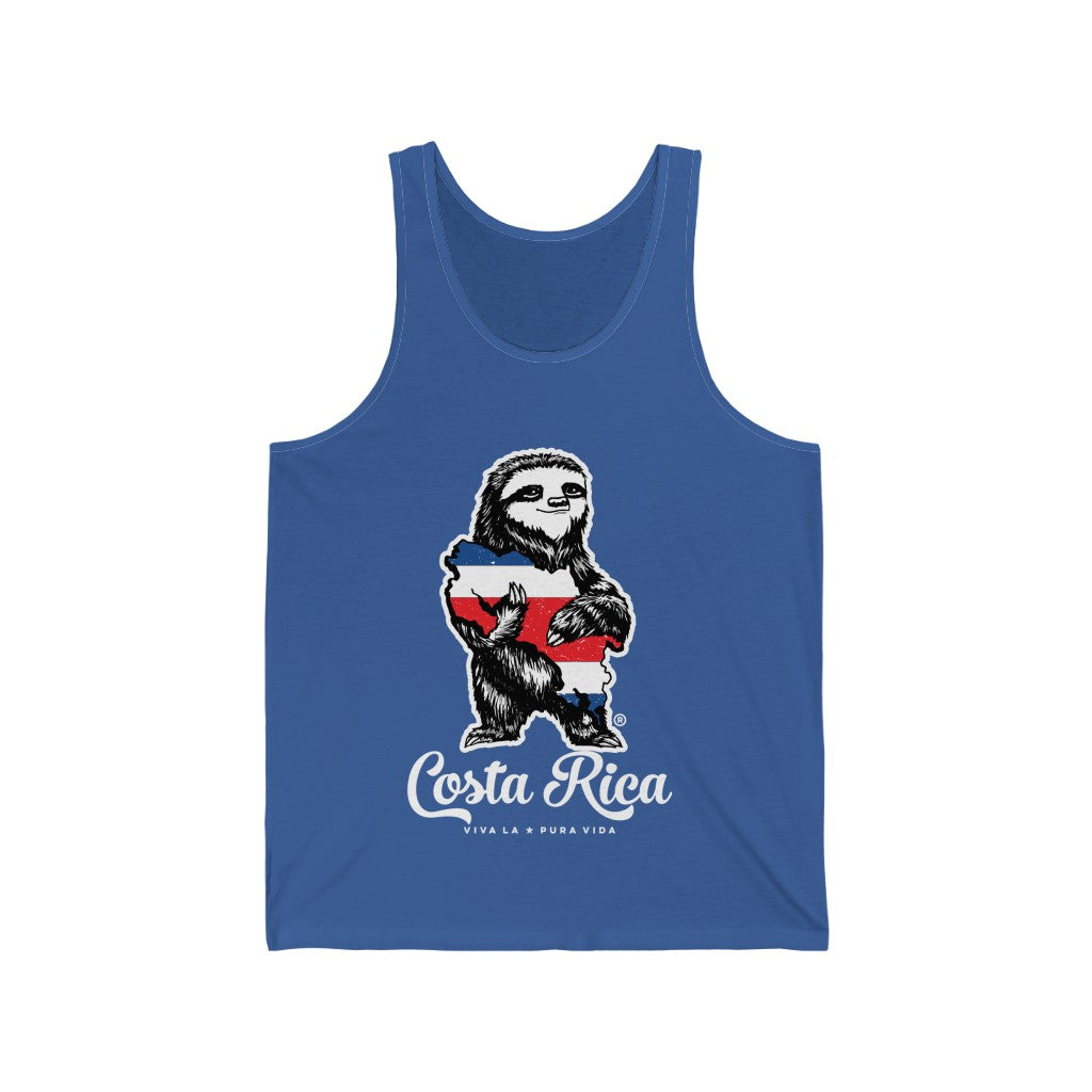 Costa Rica Sloth Jersey Tank