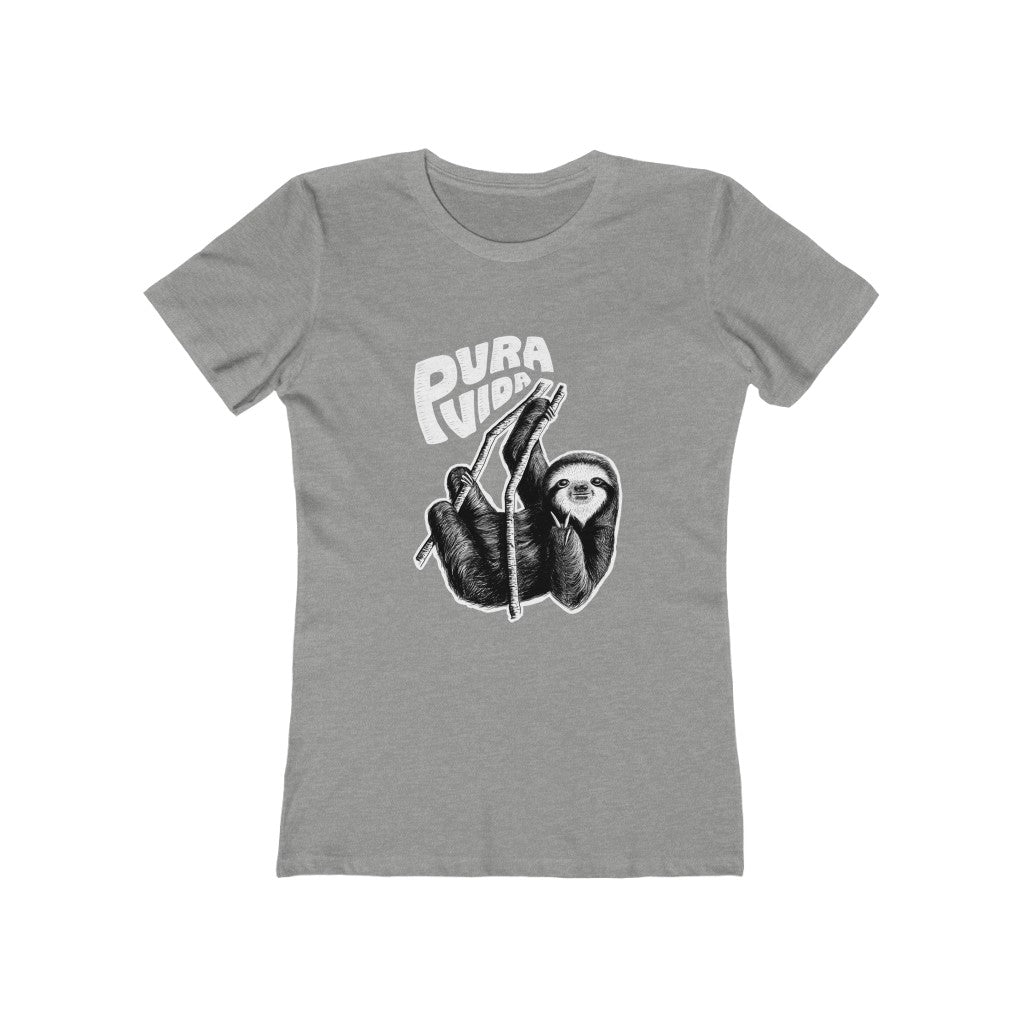 Peace Sloth Women's The Boyfriend Tee