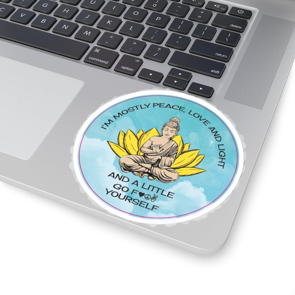 Mostly Light Die-Cut Sticker