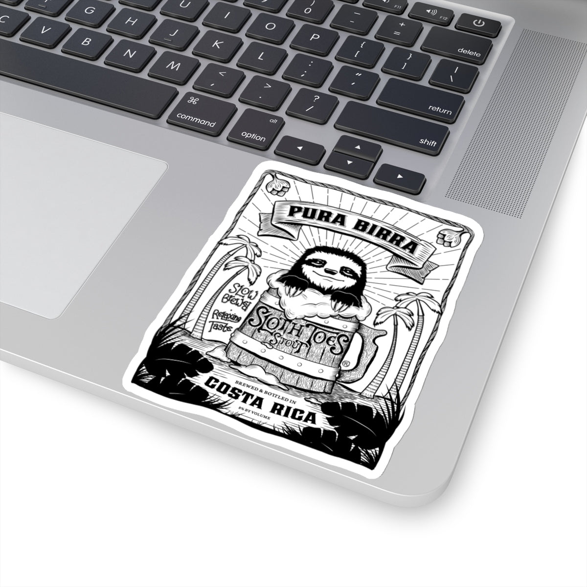 Pura Birra Die Cut Sticker
