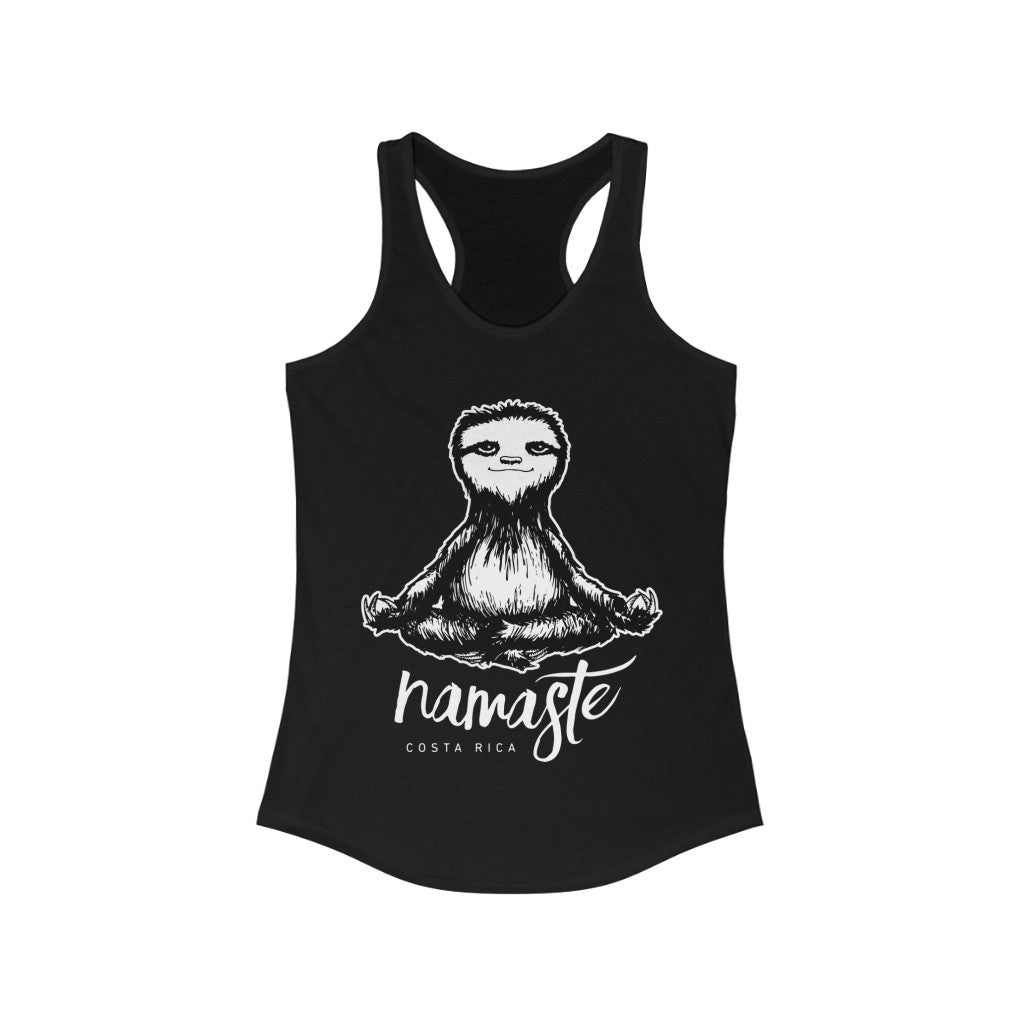 Namaste Sloth Women's Racerback Tank