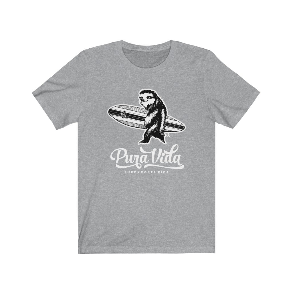 Surfing Sloth Short Sleeve Tee