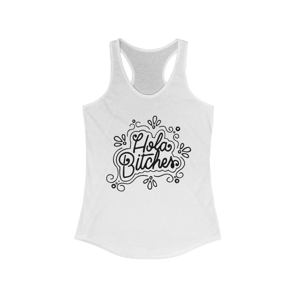 Hola.... Women's Racerback Tank