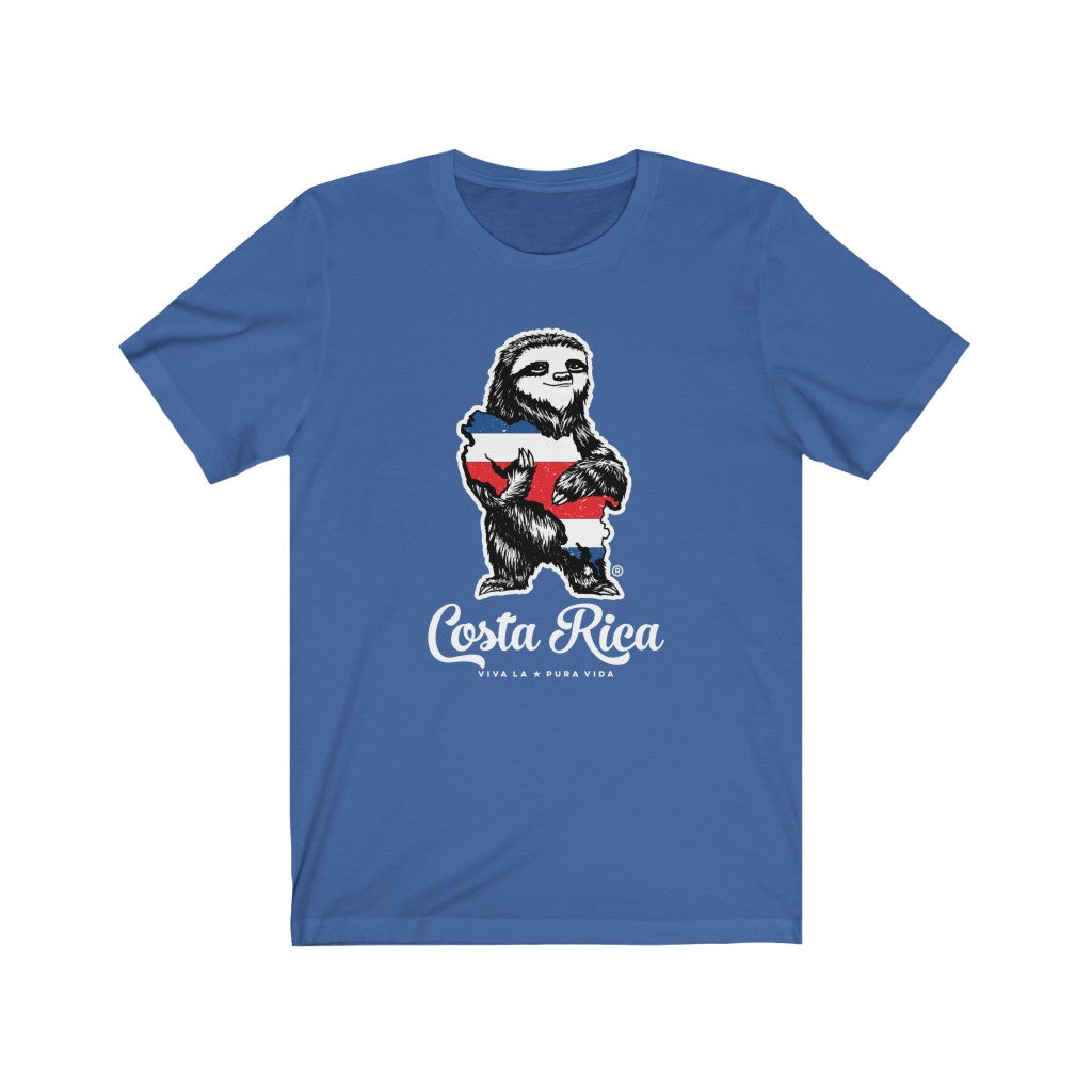 Costa Rica Sloth Short Sleeve Tee