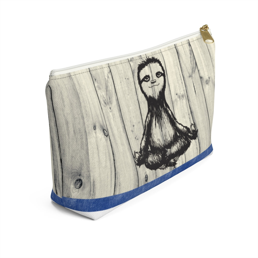 Costa Rican Flag Cosmetic bag