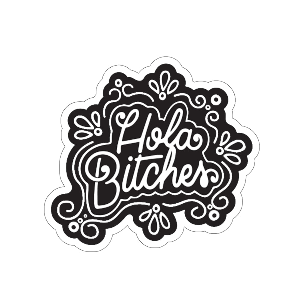 Hola..... Die-Cut Sticker
