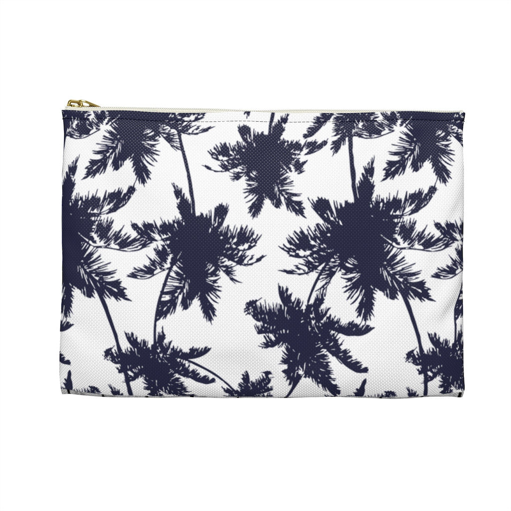 Blue Palm Pura Vida Accessory Pouch