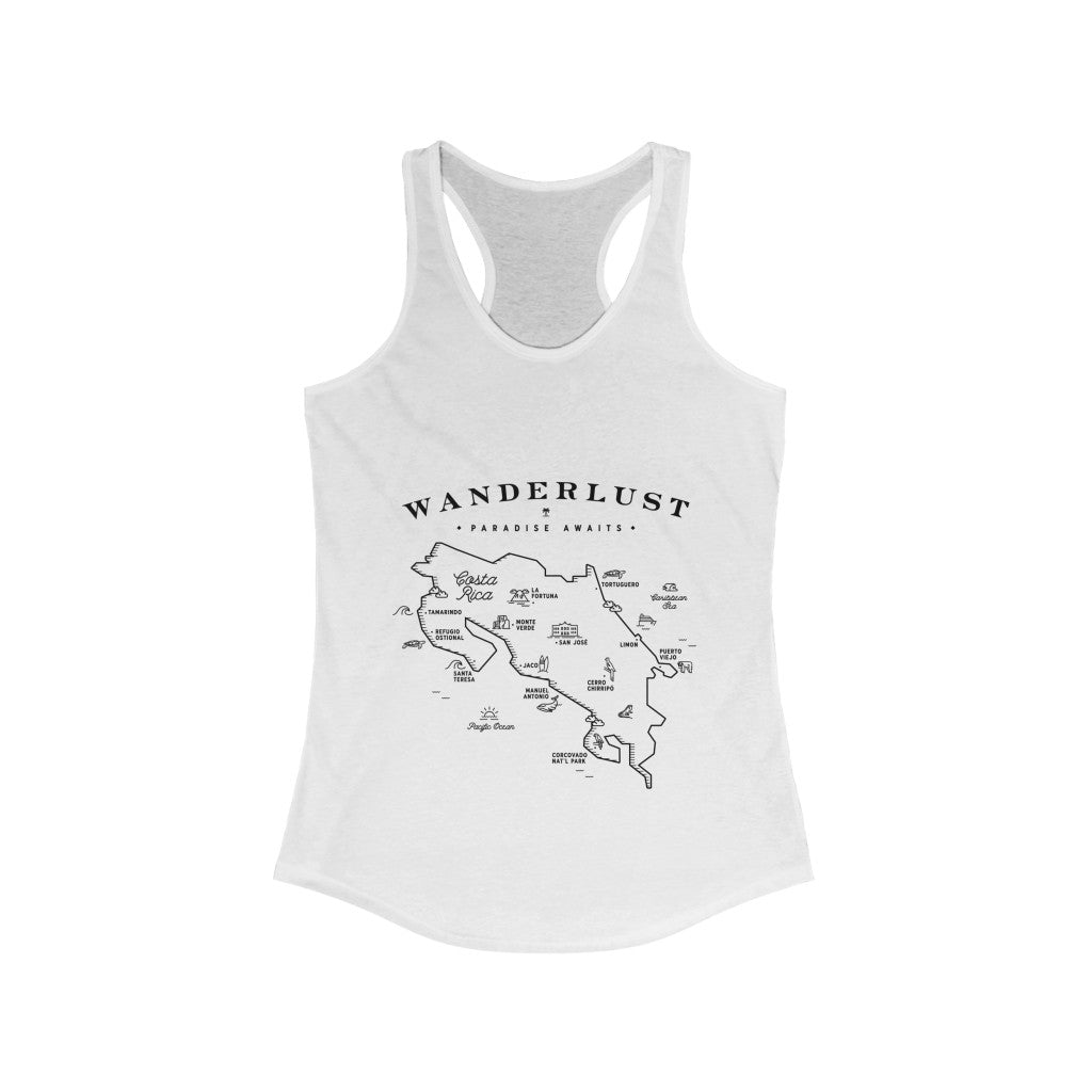 Wanderlust Women's Racerback Tank