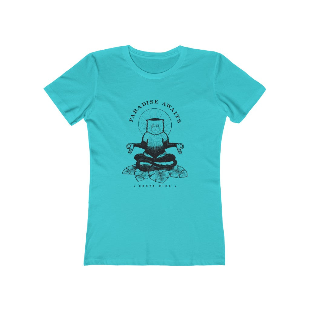 Paradise Awaits Women's The Boyfriend Tee