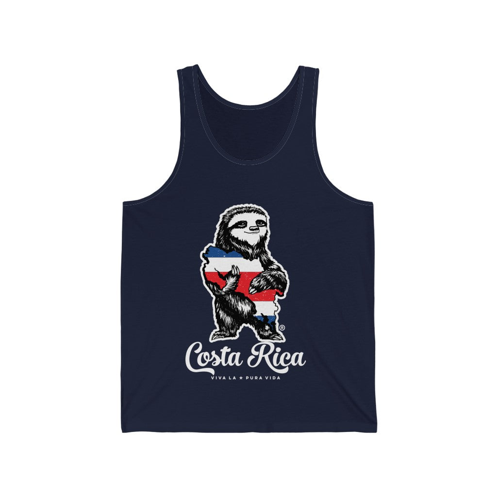 Costa Rica Sloth Jersey Tank