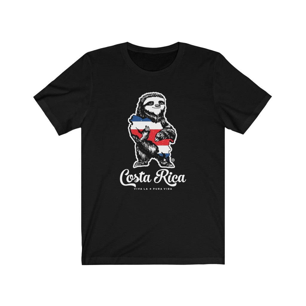 Costa Rica Sloth Short Sleeve Tee
