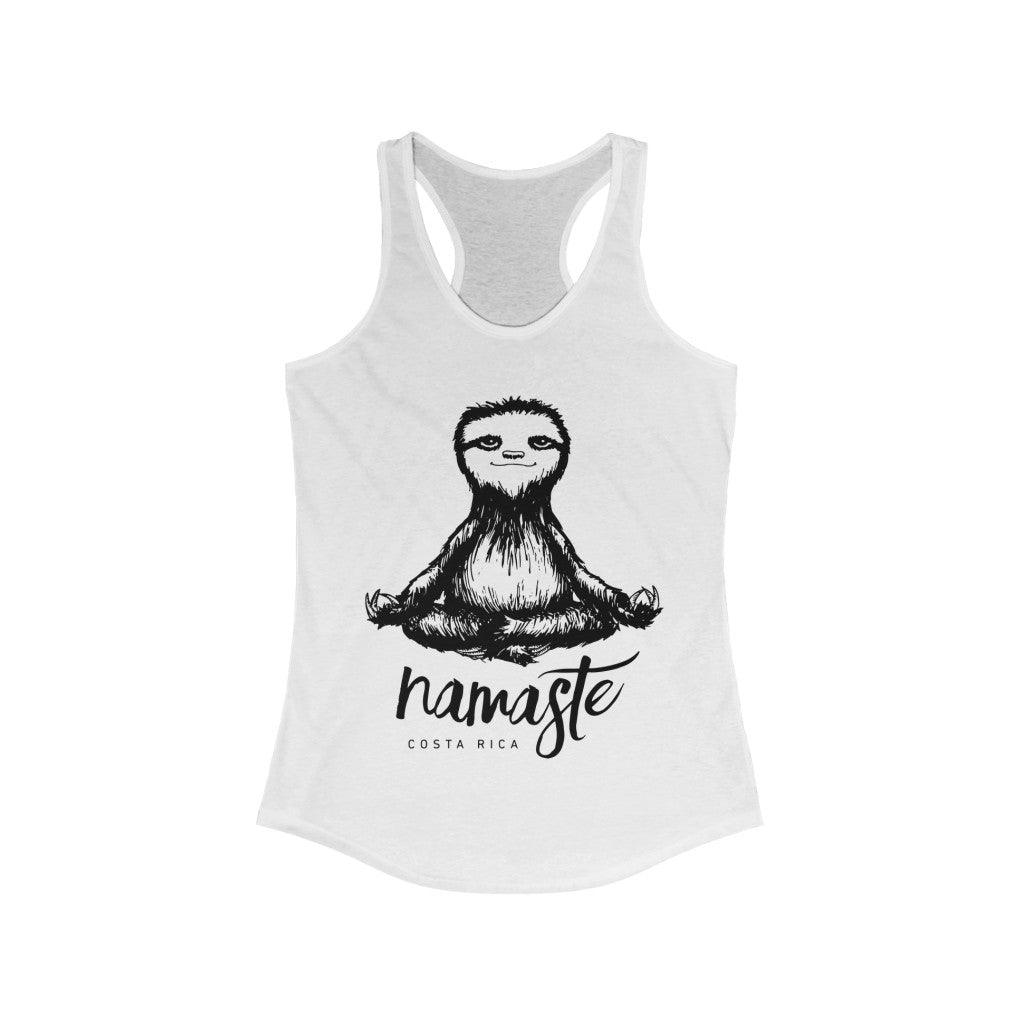 Namaste Sloth Women's Racerback Tank