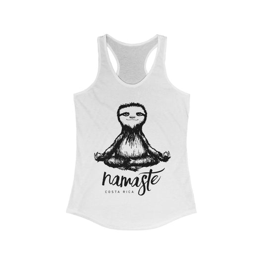 Namaste Sloth Women's Racerback Tank
