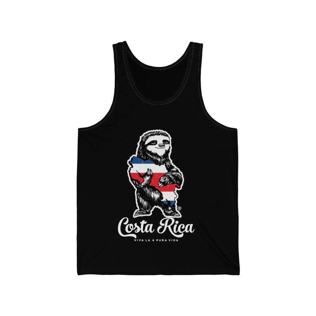 Costa Rica Sloth Jersey Tank