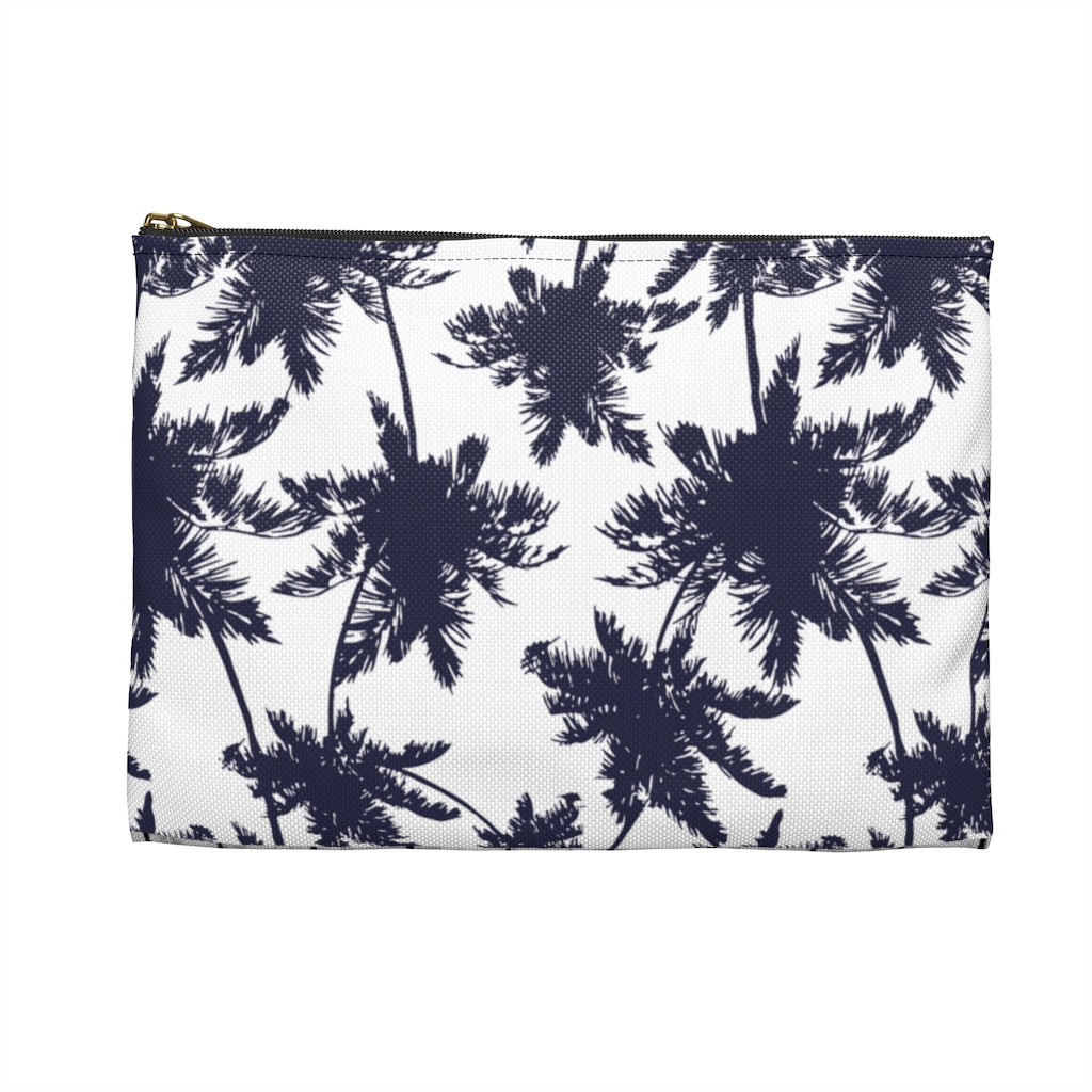 Blue Palm Pura Vida Accessory Pouch