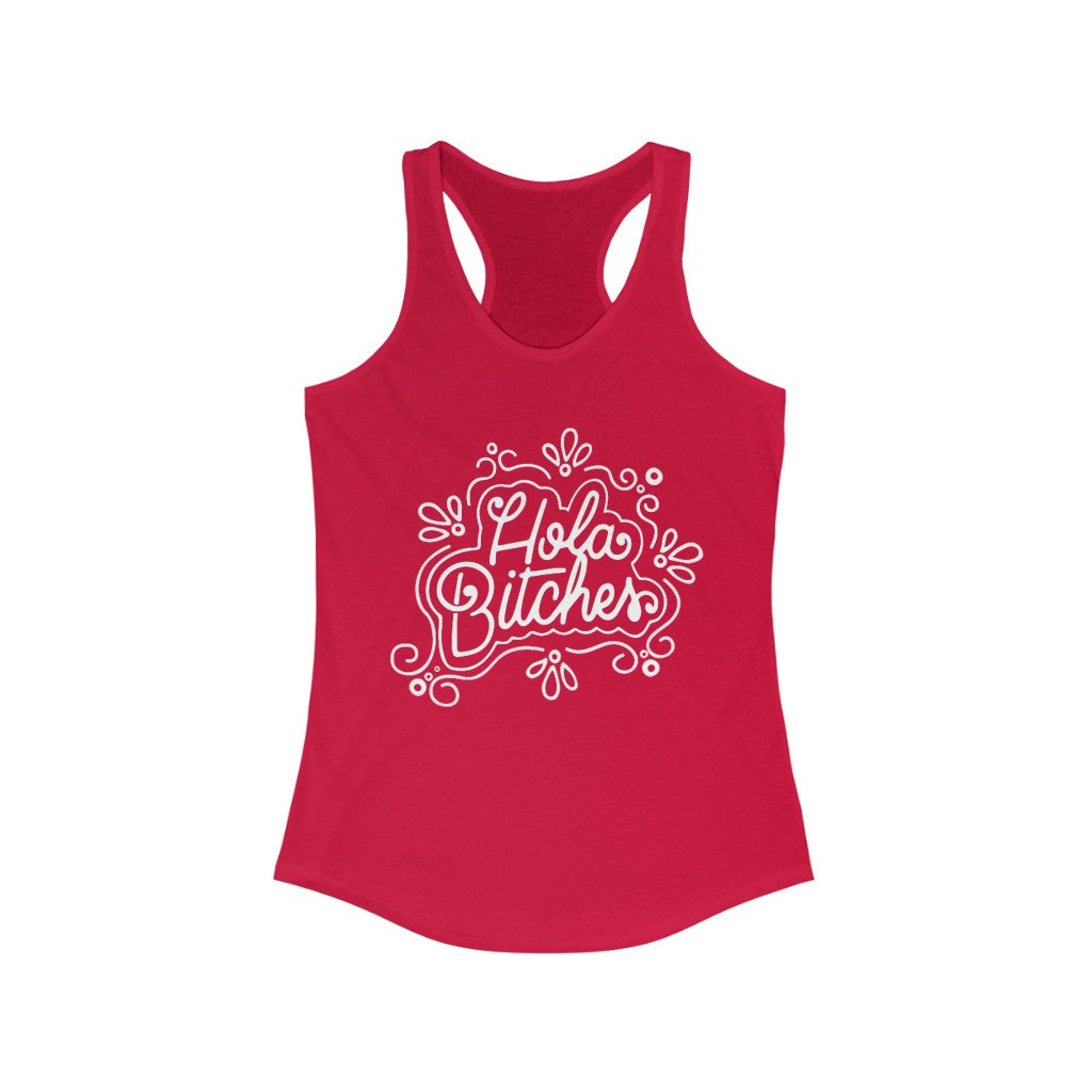 Hola.... Women's Racerback Tank