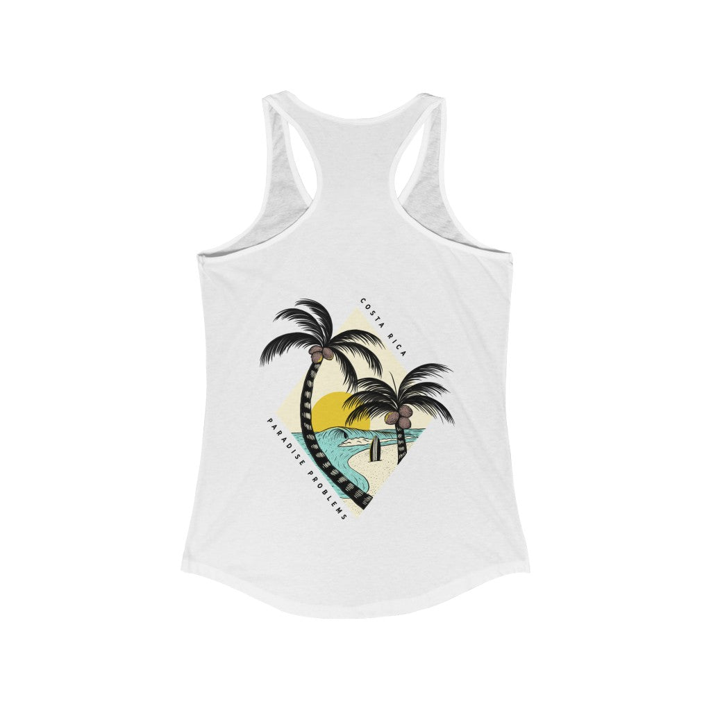 Paradise Problems Women's Racerback Tank